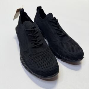 Naot Vegan Shoes Womens Size 10 Black Knit Athletic Sneakers Comfort Casual